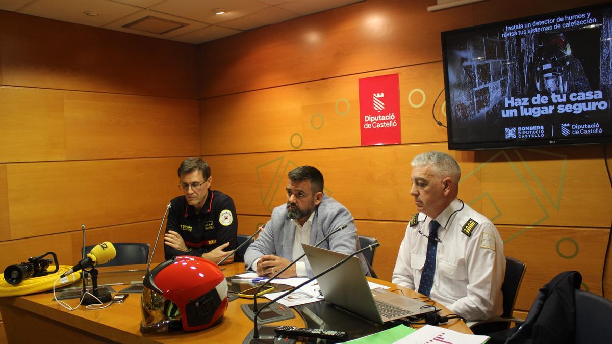 Presentación de la campaña de prevención de incendios de la Diputación de Castellón