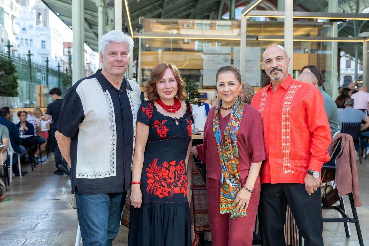 Hakan Nilsson, Marybel Nilsson, Martha Laura Martinez , Eduardo Martinez Palomera