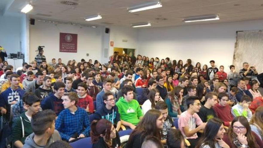 El salón de grados García Payá, durante la entrega de premios.