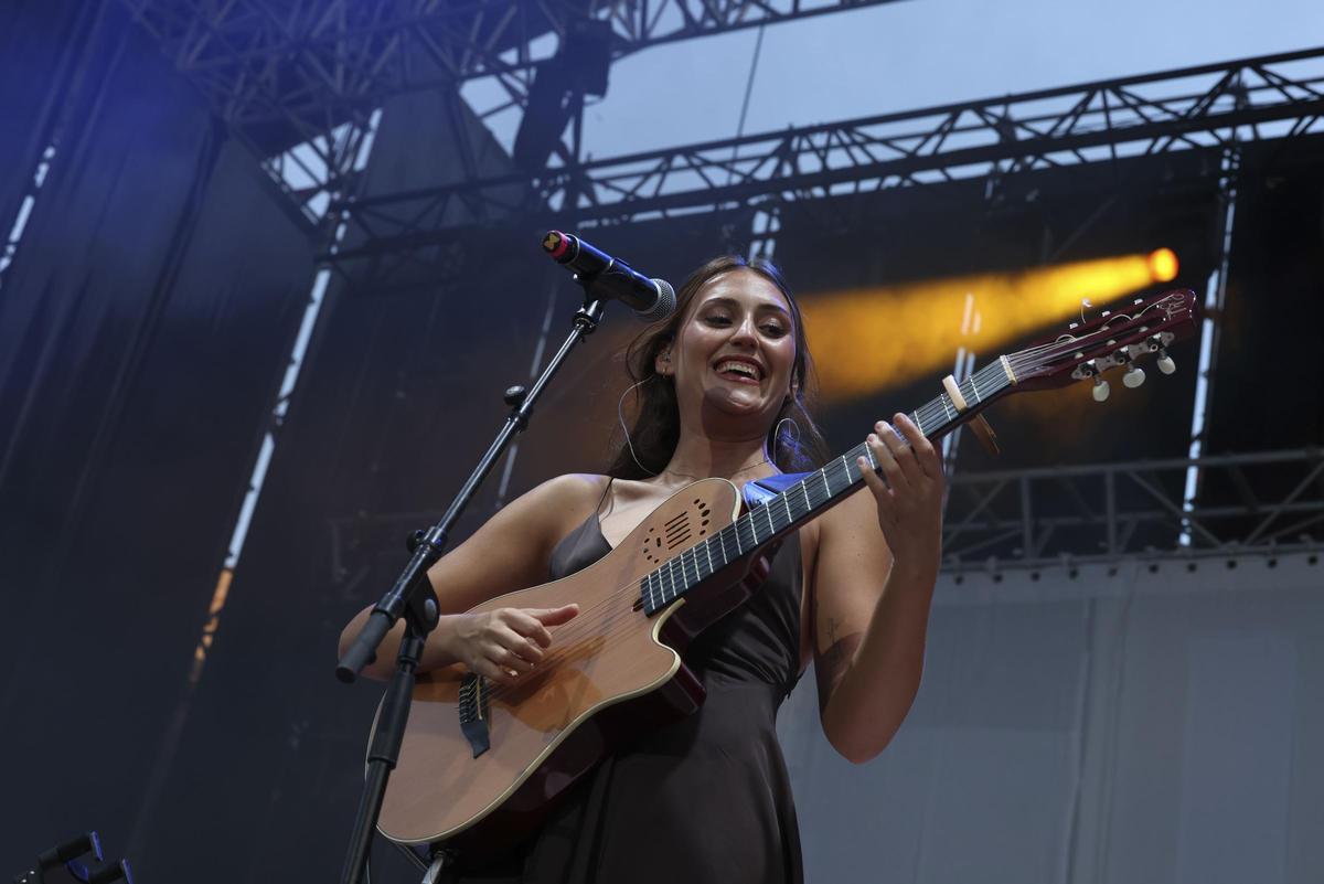 Alba LaMerced en la Plaza de Toros de Málaga durante el 101 Music Festival Costa del Sol