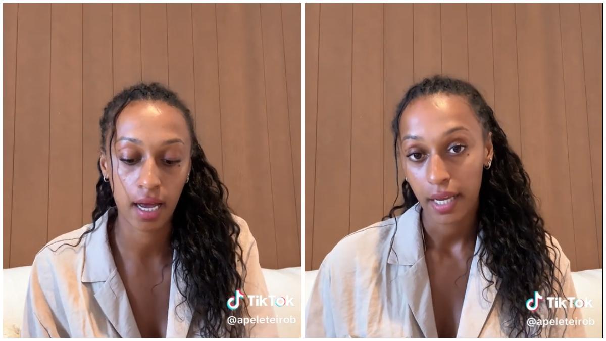 Ana Peleteiro relatando su historia