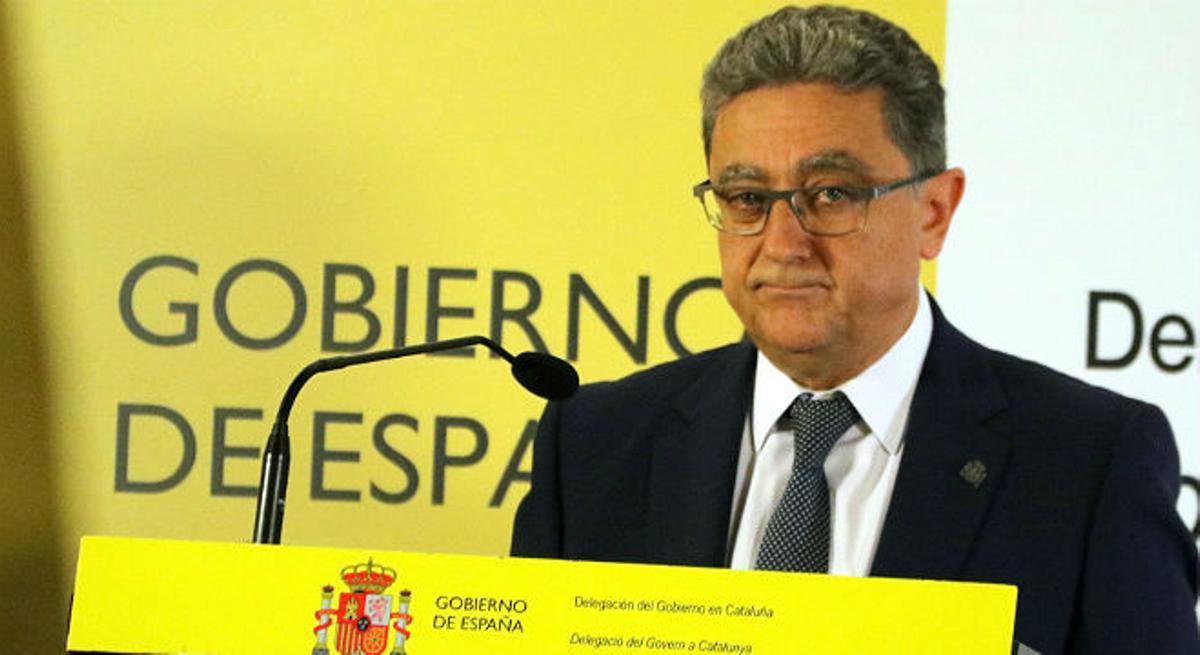 L’objectiu no són les persones, sinó el material electoral, ha dit el delegat del Govern a Catalunya.