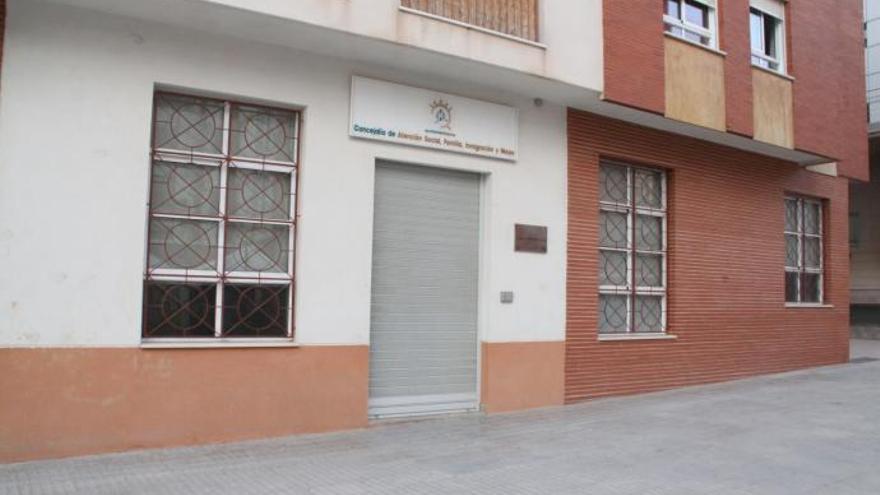 Oficina municipal en la que presta servicio el CAVI en Lorca