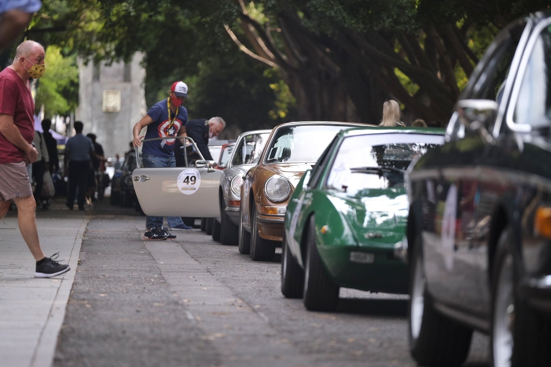 XX Clásica Internacional de Tenerife de coches antiguos.