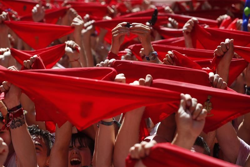 Chupinazo de los Sanfermines 2019