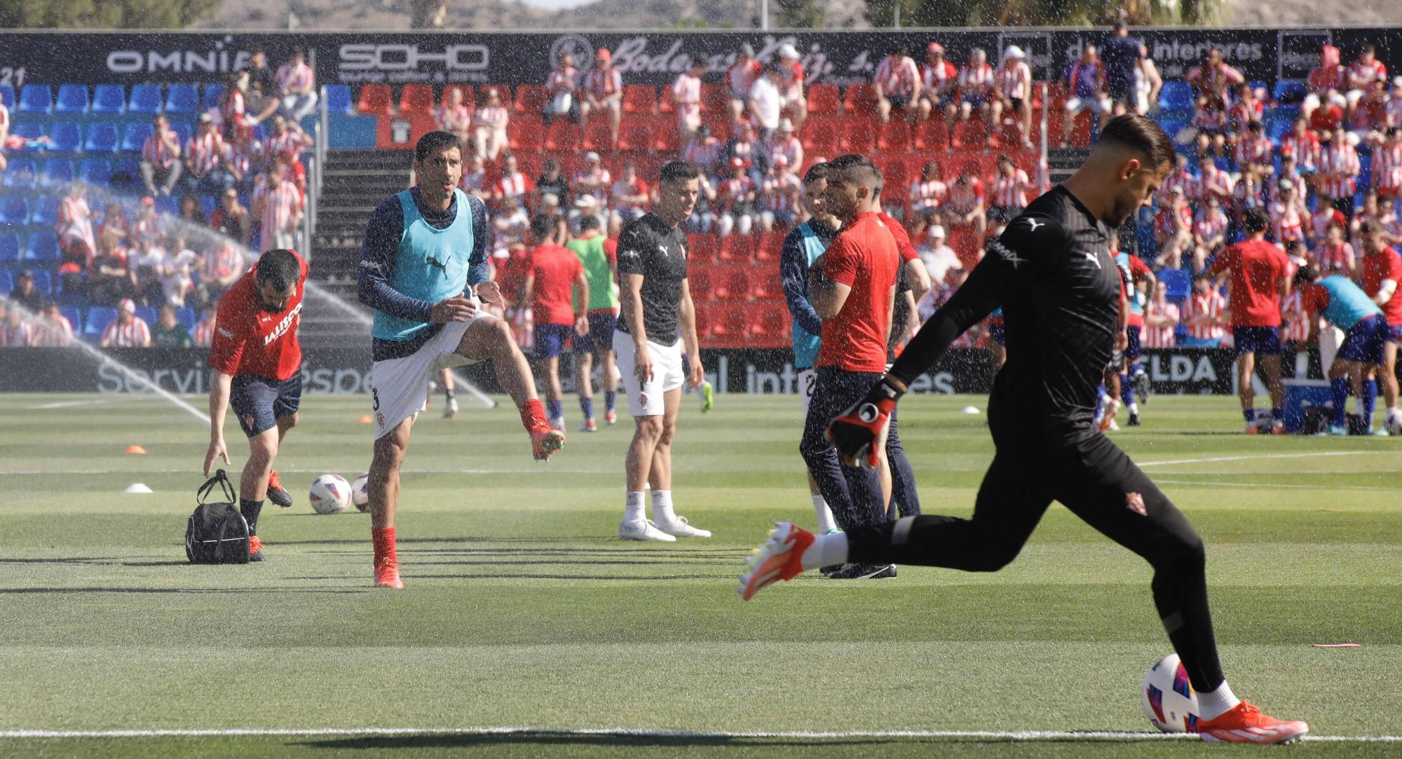 EN IMÁGENES: Así fue el partido entre el Eldense y el Sporting