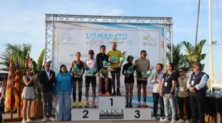 Media Maratón de Formentera:  Xevi Lluch y y Geles Gimeno se imponen en los 21 kilómetros