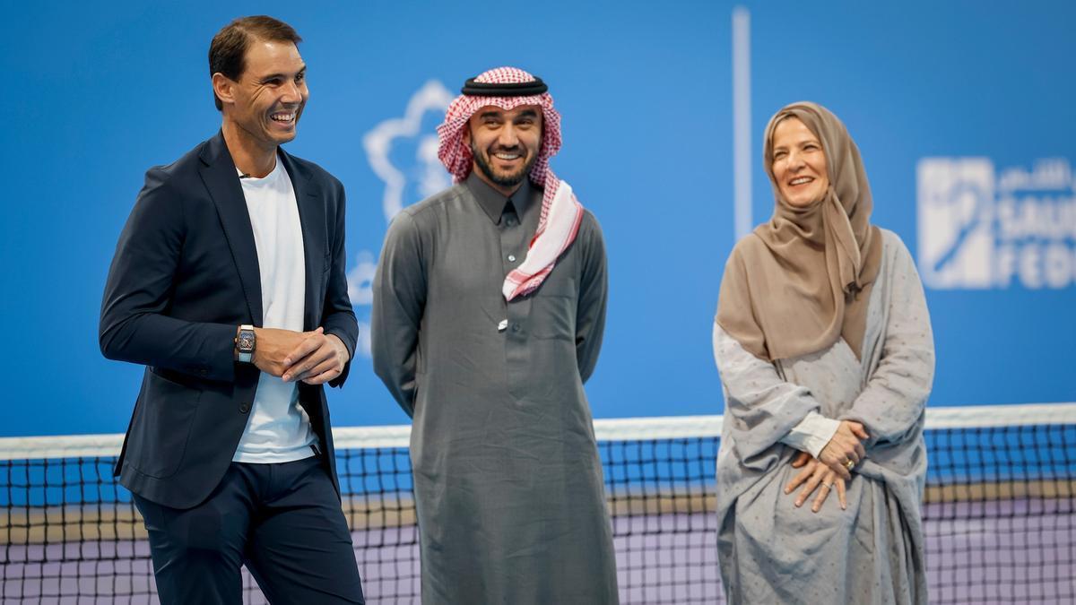 Rafa Nadal, nuevo embajador de la Federación Saudí de Tenis.