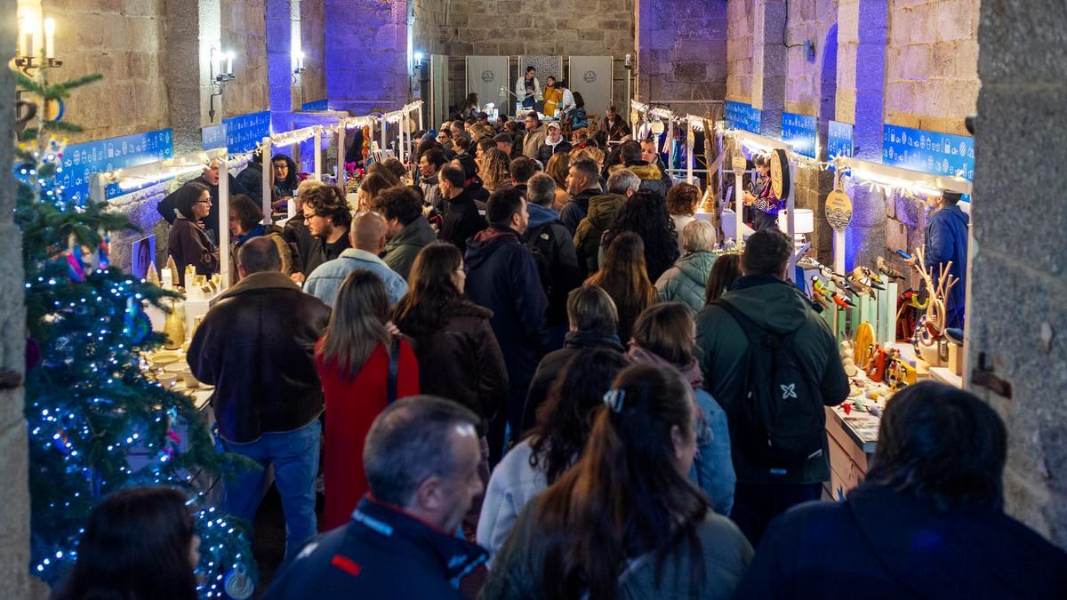 Ambiente na Igrexa da Madalena na pasada edición.