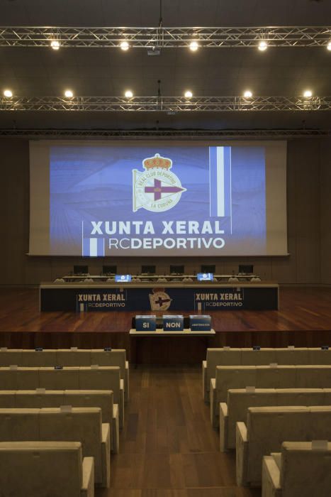 Junta del Dépor: Sin quórum en 1ª convocatoria