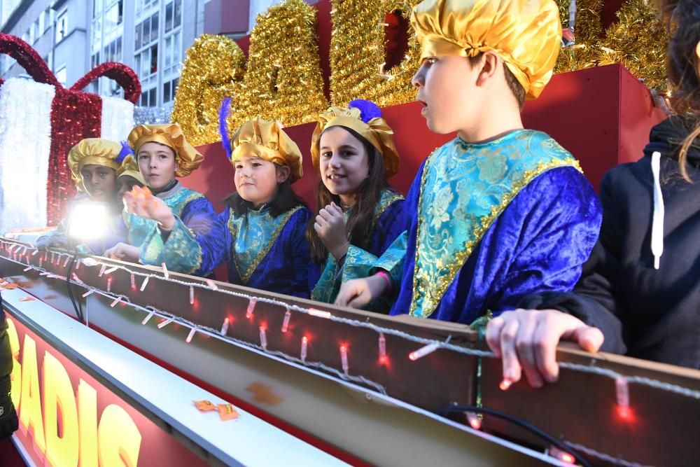 Cabalgata de los Reyes Magos en A Coruña en 2020