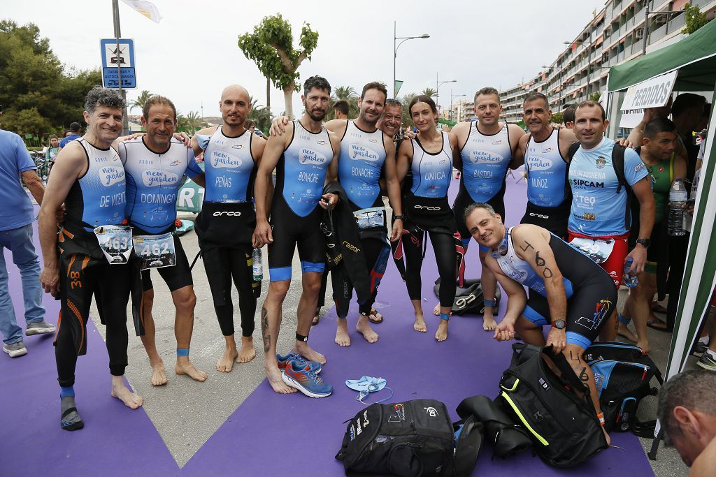 Salida del triatlón de Fuente Álamo