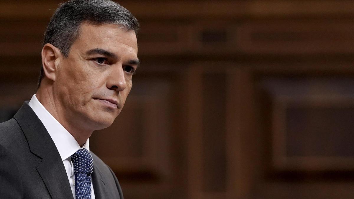Comparecencia de Pedro Sánchez en el Congreso de los Diputados.