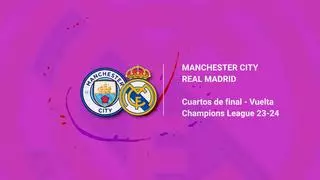 El horario del Manchester City - Real Madrid en todo el mundo