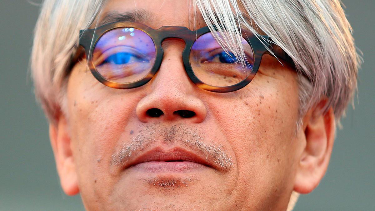 Alessandro Bianchi FILE PHOTO: Sakamoto, jury member and Japanese musician, looks on as he arrives on the red carpet for the premiere of &quot;Gravity&quot; by director Alfonso Cuaron at the 70th Venice Film Festival