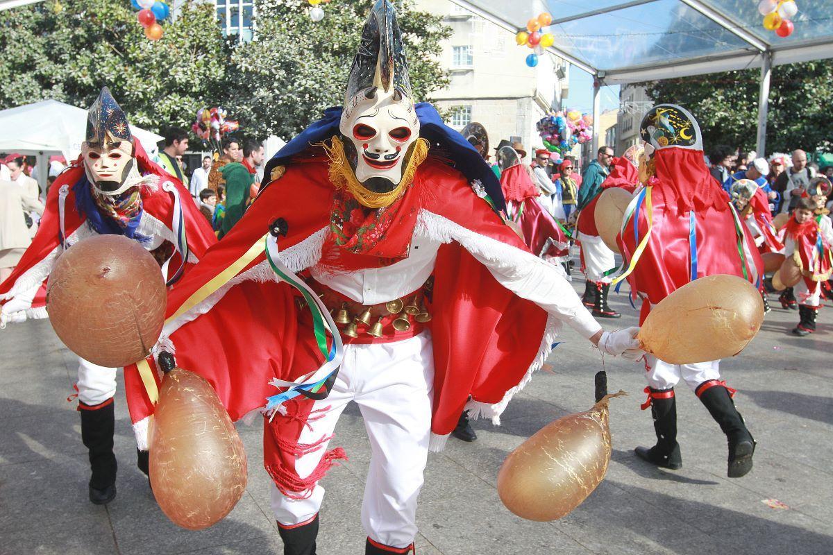 Celebración del Entroido en Xinzo de Limia.