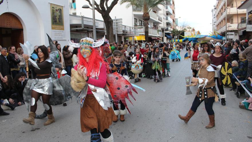 Unas 600 personas participarán en la Rúa de Carnaval de Santa Eulària