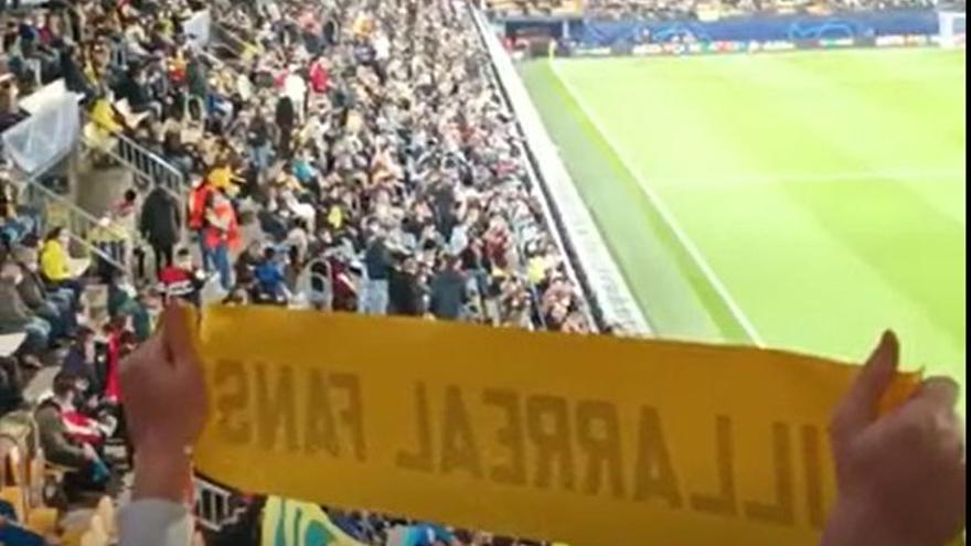 Ambiente en la Cerámica en el partido ante el Young Boys