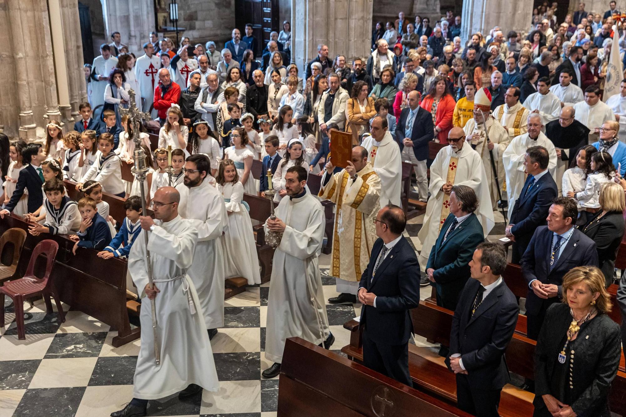Celebración del Corpus en la Catedral de Oviedo