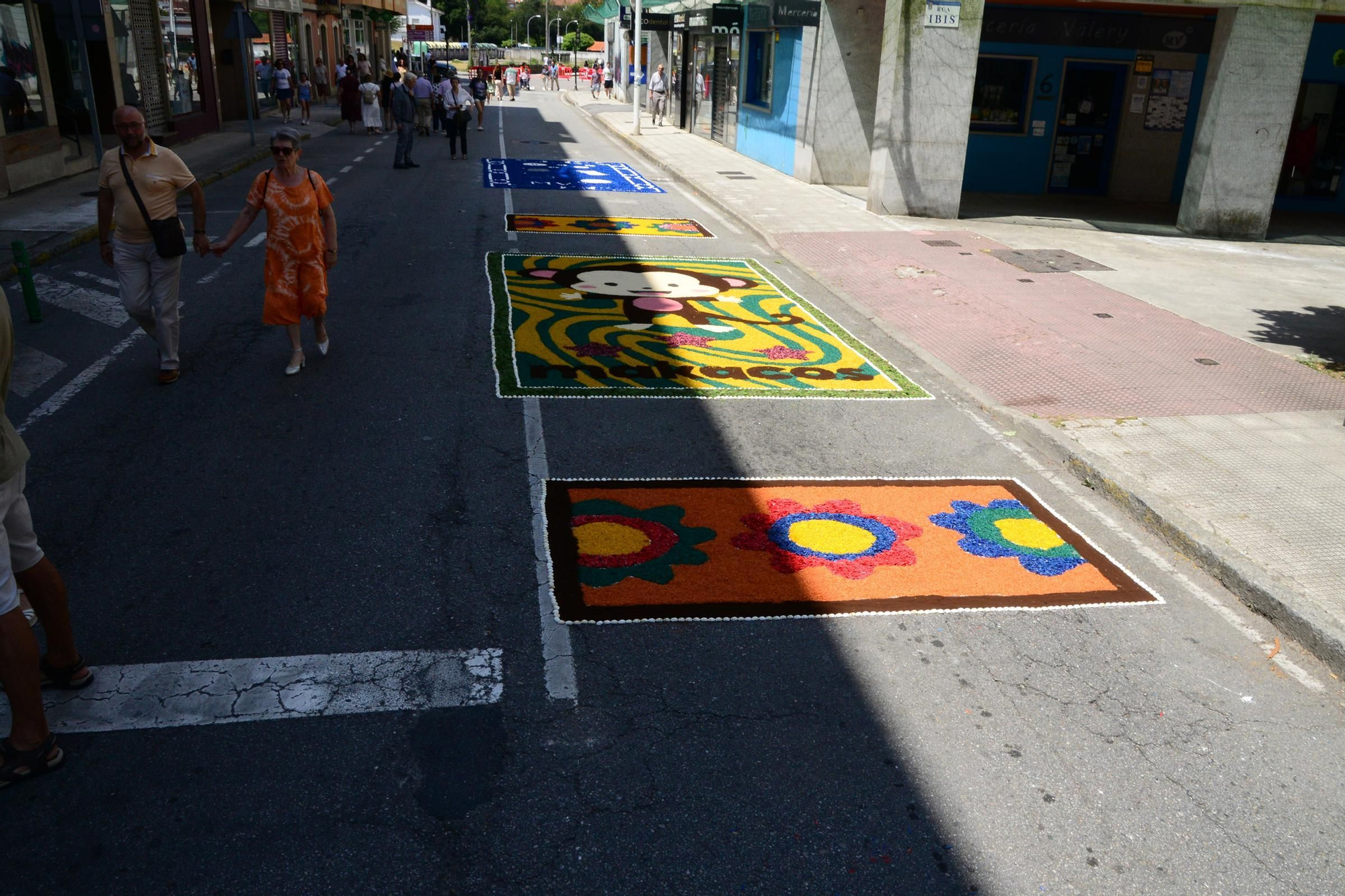 La fiesta de las alfombras florales del Corpus en Bueu (III)