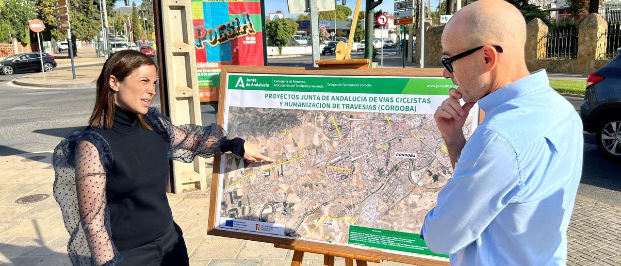 La Junta presenta cinco proyectos de carril ciclo peatonal en Córdoba