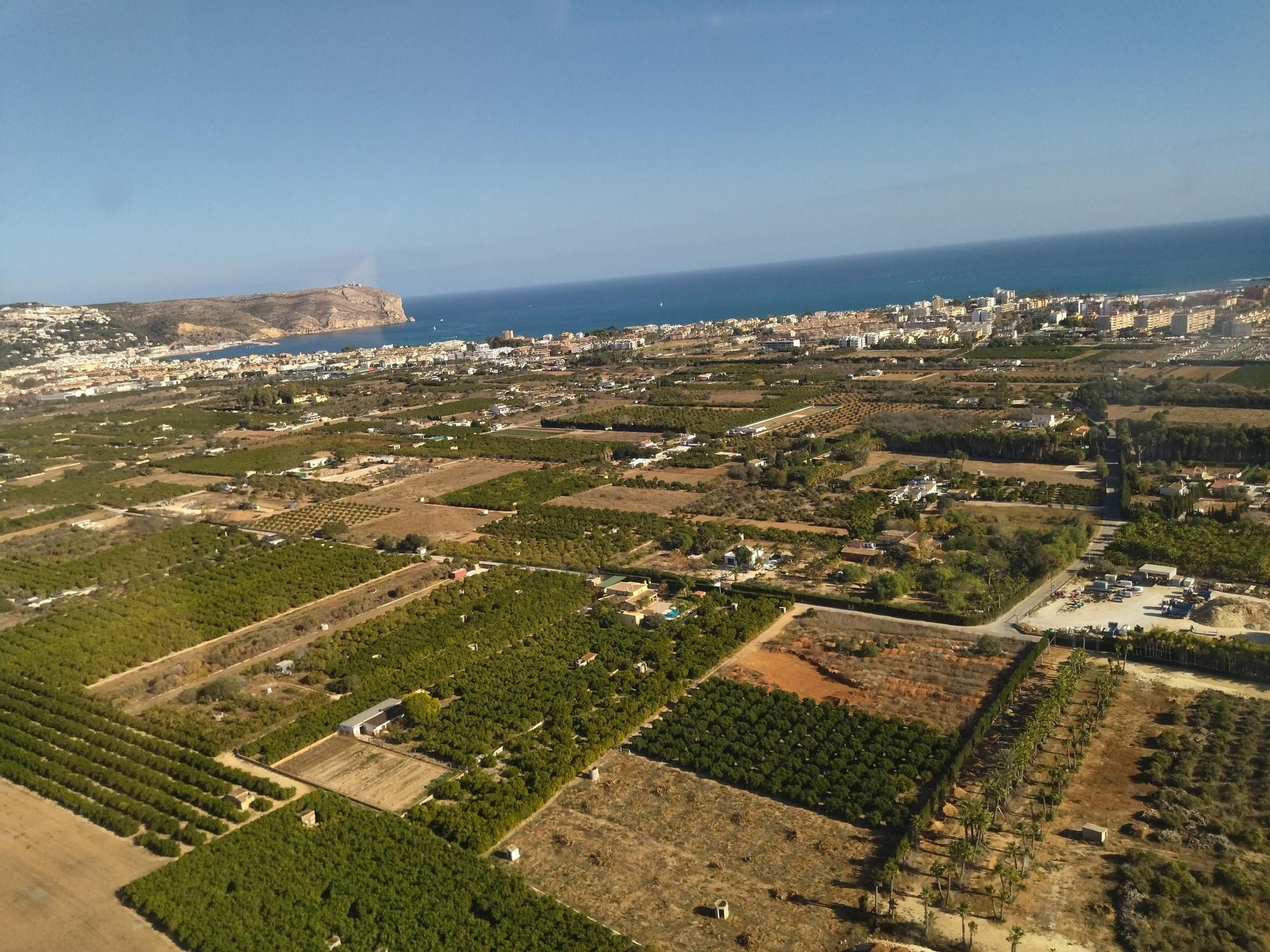 Xàbia, al vuelo