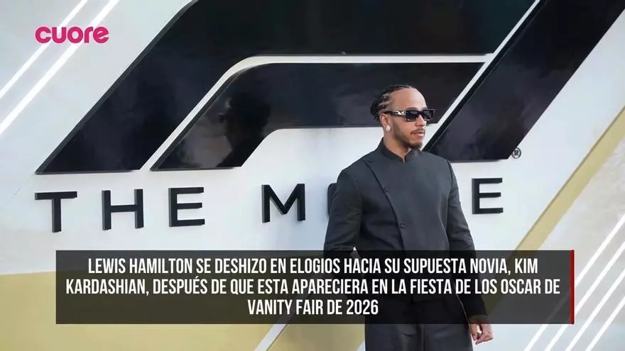 Lewis Hamilton elogia a su supuesta novia Kim Kardashian