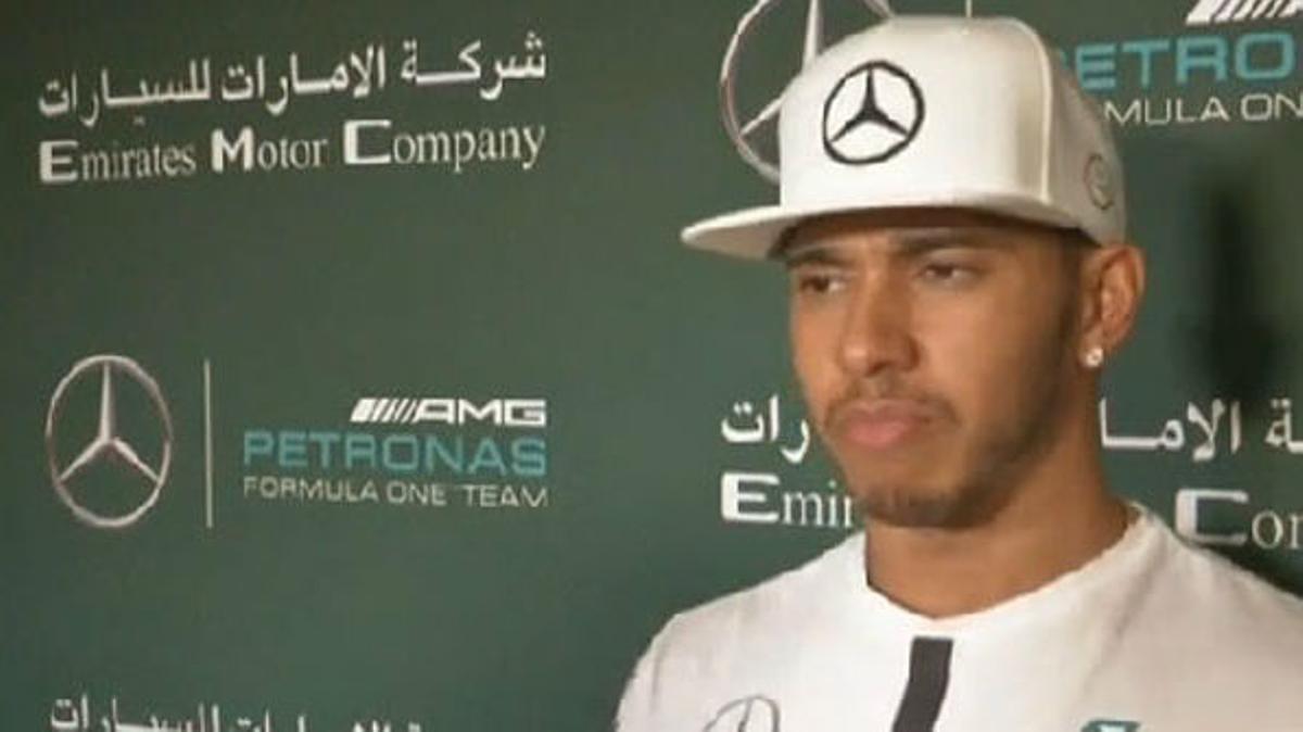 Hamilton: La relación con Rosberg todavía es tensa