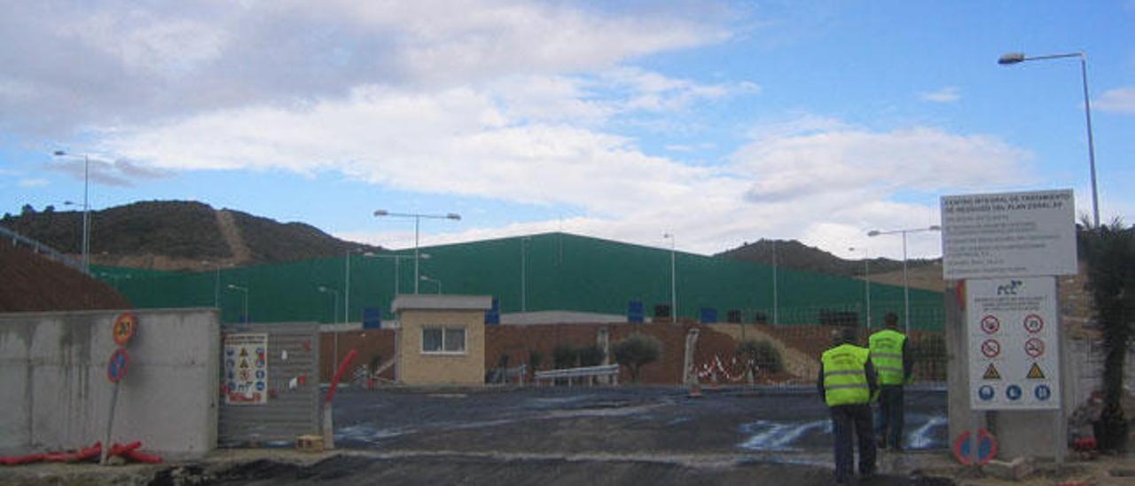Una imagen de la planta de residuos de El Campello