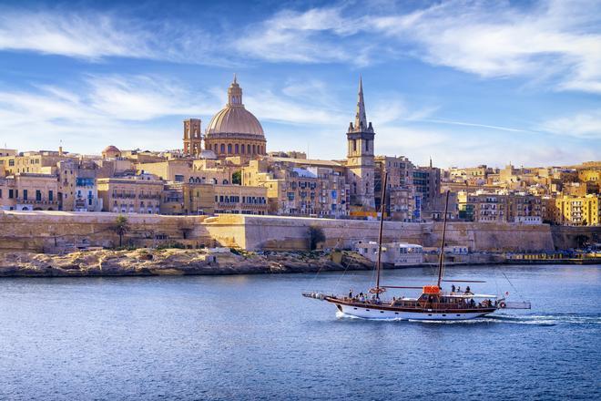 Vistas de La Valeta, la capital de Malta