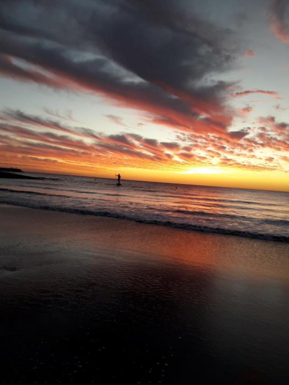 Amanecer en Melenara