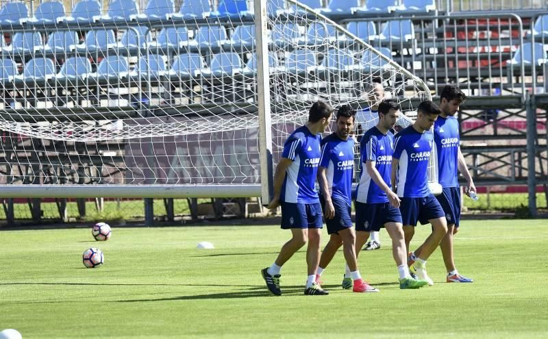 Entrenamiento del Real Zaragoza