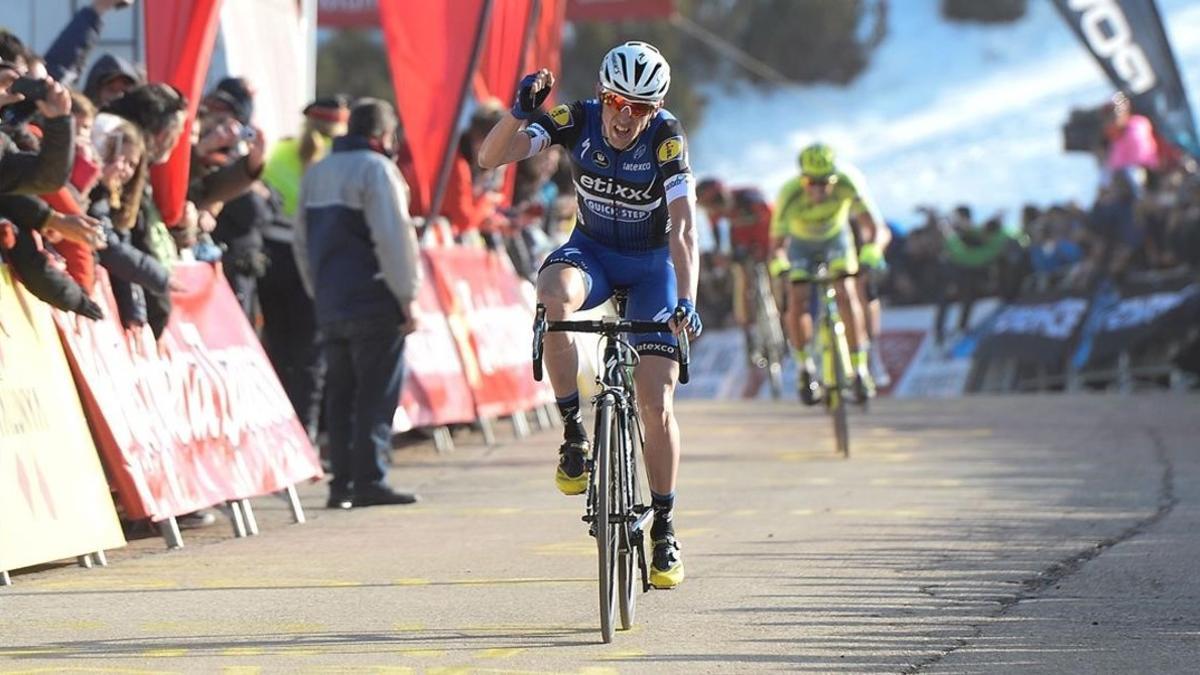 Dan Martin triunfa en La Molina por delante de Alberto Contador, en la Volta