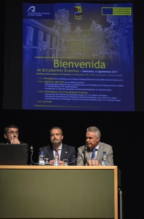 06/2017 TEROR GRAN CANARIA. Bienvenida a los alumnos de Erasmus curso 2017/18 de la ULPGC en Teror. FOTO: J.PÉREZ CURBELO