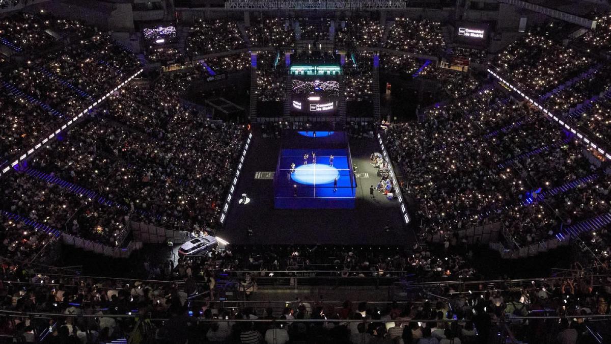 Imagen increíble del WiZink Center este sábado con las semifinales en juego