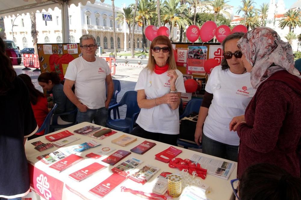 Feria de asociaciones de la Virgen de la Caridad de Cartagena