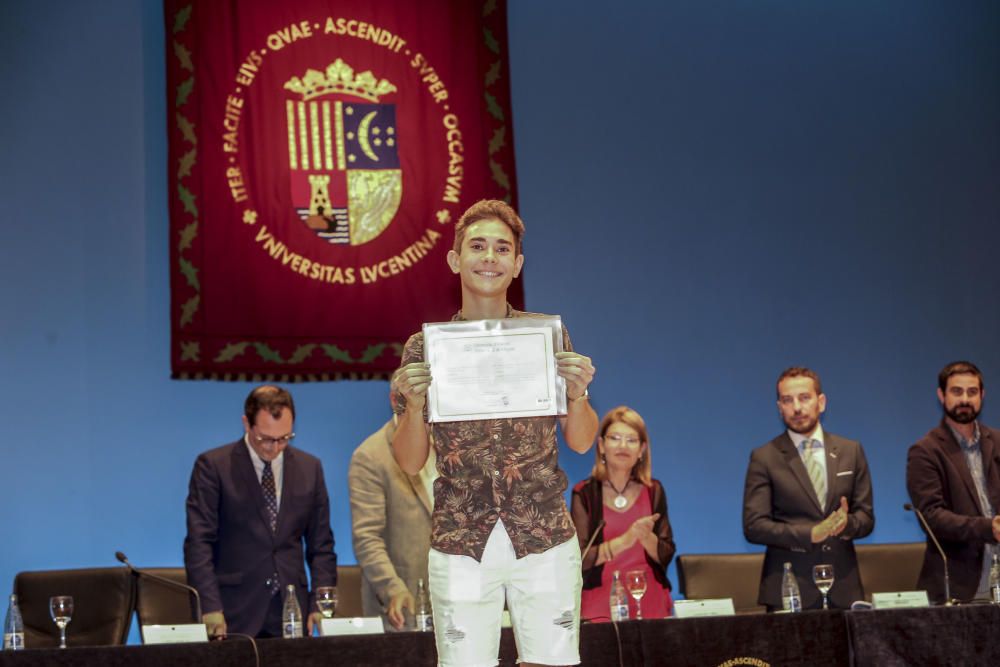 150 alumnos recogen en la UA sus diplomas de la Olimpiada del Saber