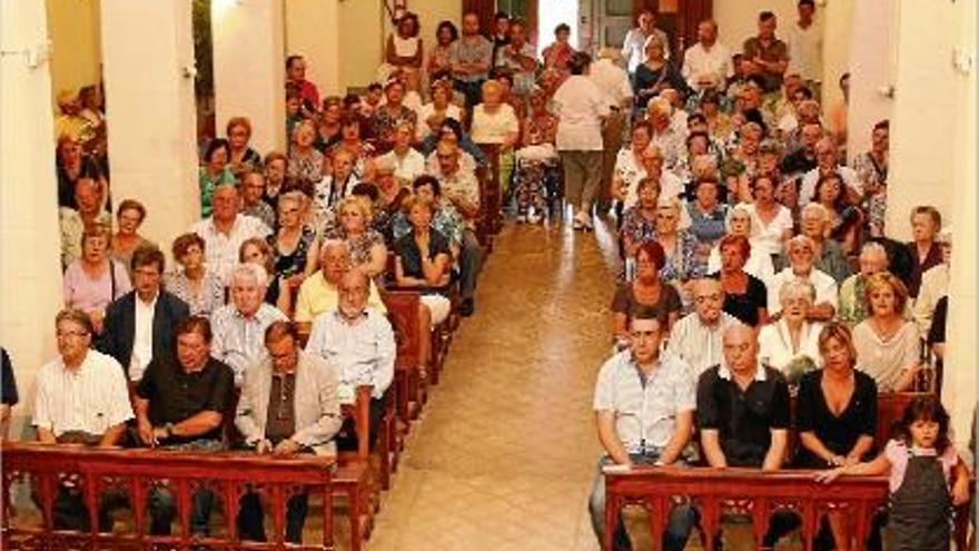 Terrades El Santuari de la Salut homenatja els daminificats amb una missa