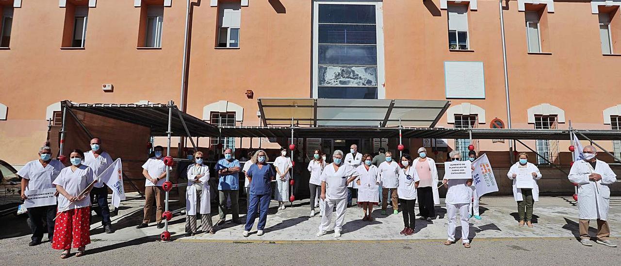 Una manifestación reciente de los médicos de atención primaria. | J.M. LÓPEZ