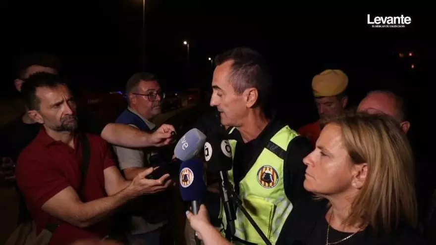 Jorge Gil, inspector jefe de bomberos, analiza el incendio forestal de Tuéjar