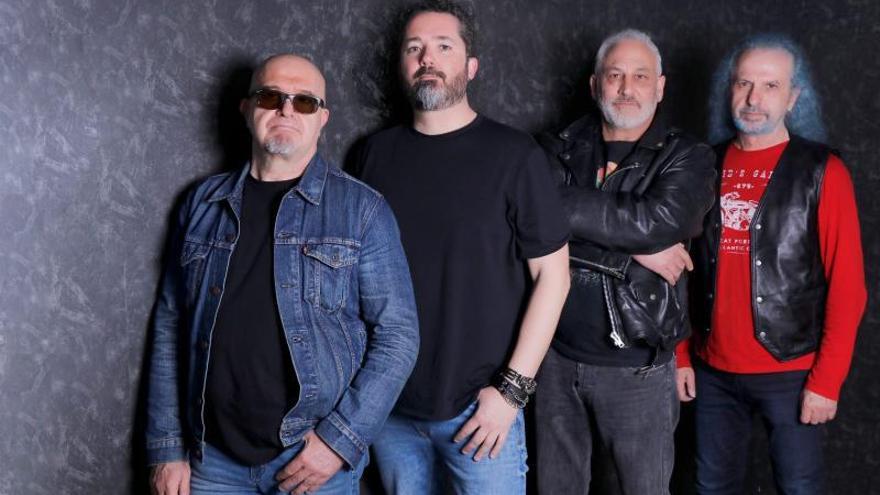 Los integrantes de Barón Rojo, la mítica banda de rock duro que acutará en Alzira. | LEVANTE-EMV