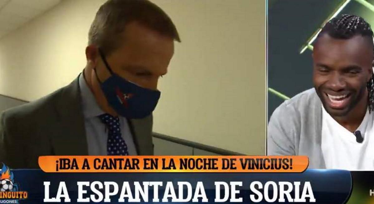 La espantada de Cristóbal Soria en 'El Chiringuito'.