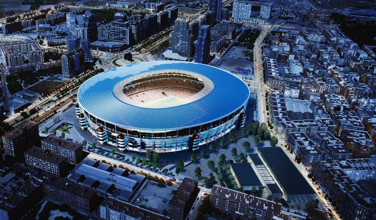 Mark Fenwick en la última
presentación del proyecto
que hizo el Valencia. | SD