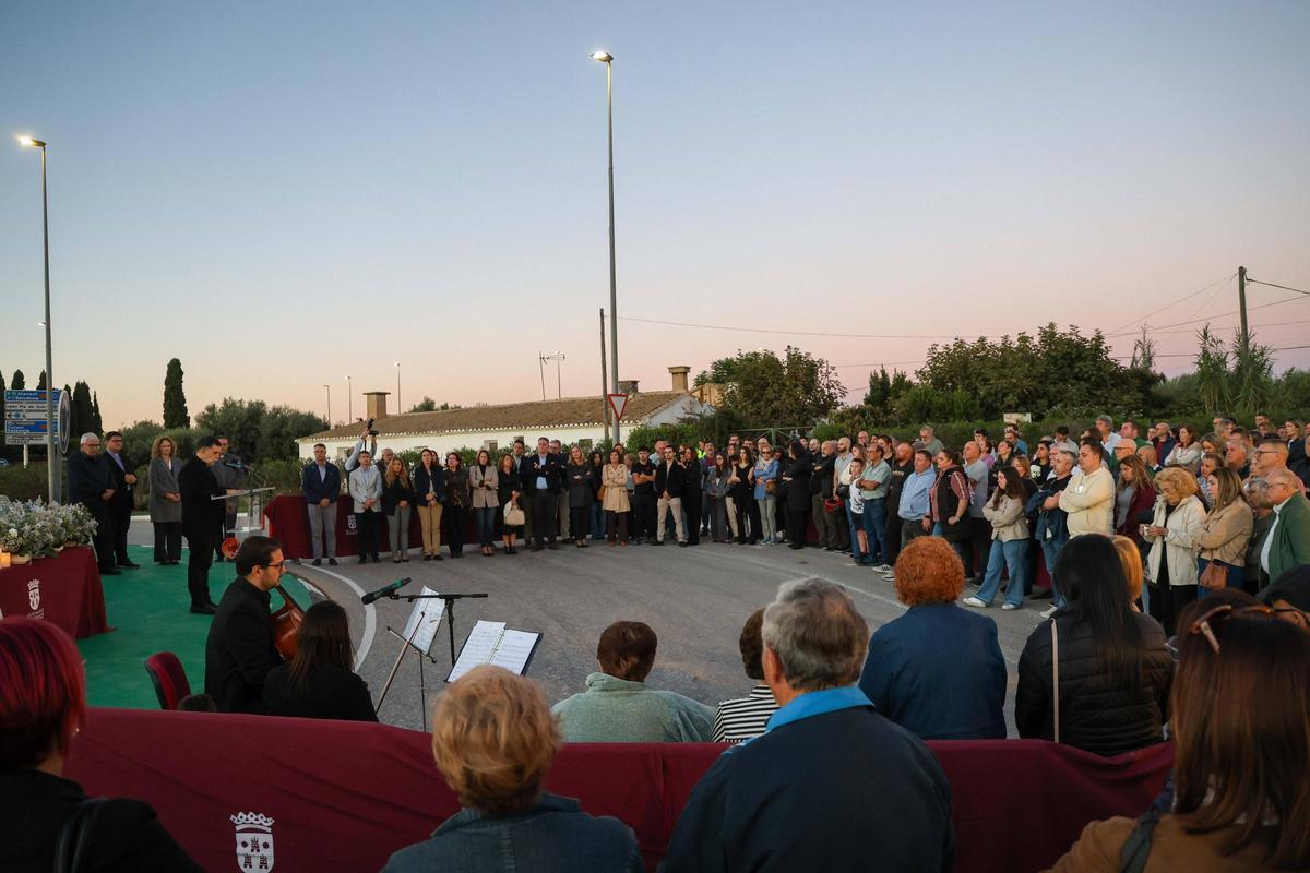 Homenaje a las víctimas de la dana en Torrent.