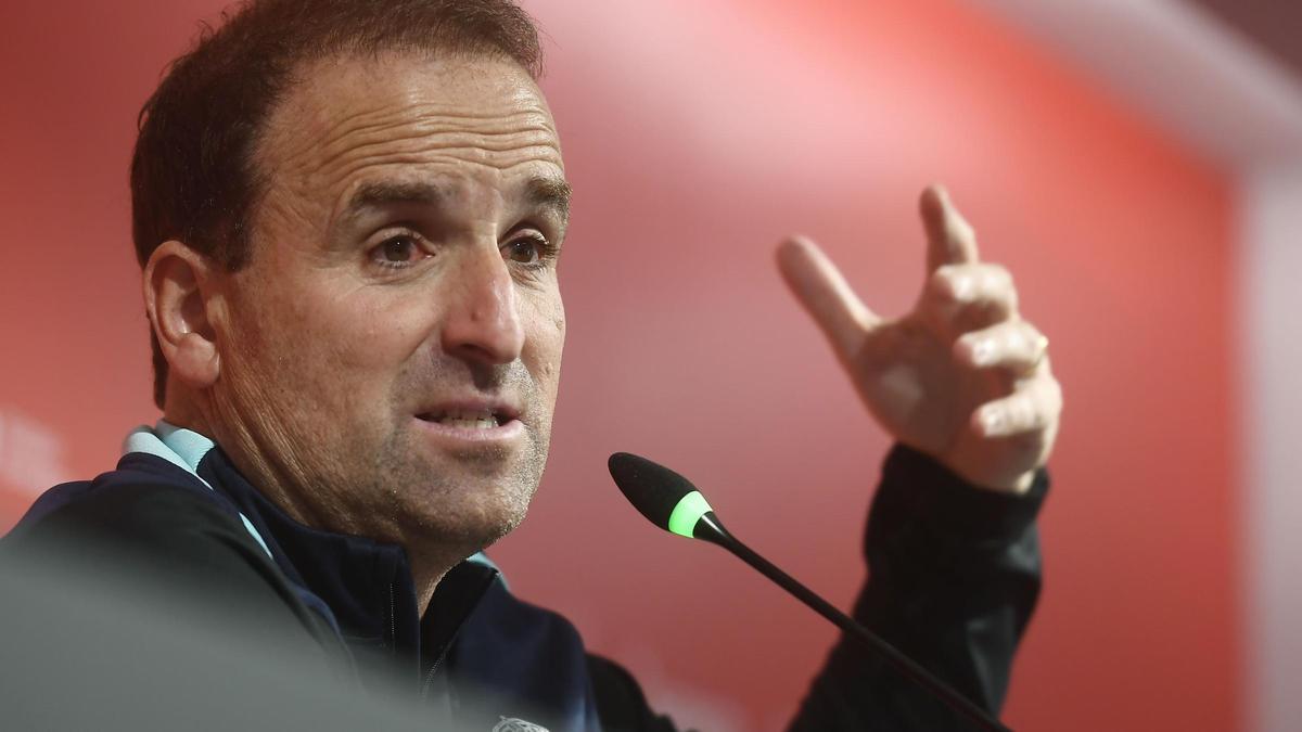 El entrenador del Mallorca, Jagoba Arrasate, en una imagen de archivo.