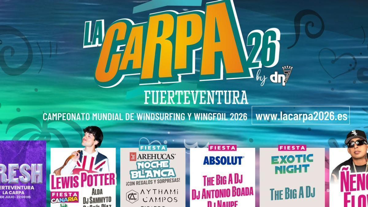 Fuerteventura Keeps Summer: La Carpa 2026 Signs The Jacksons, Ñengo Flow, and Bresh Fuerteventura Keeps Summer: La Carpa 2026 Signs The Jacksons, Ñengo Flow, and Bresh