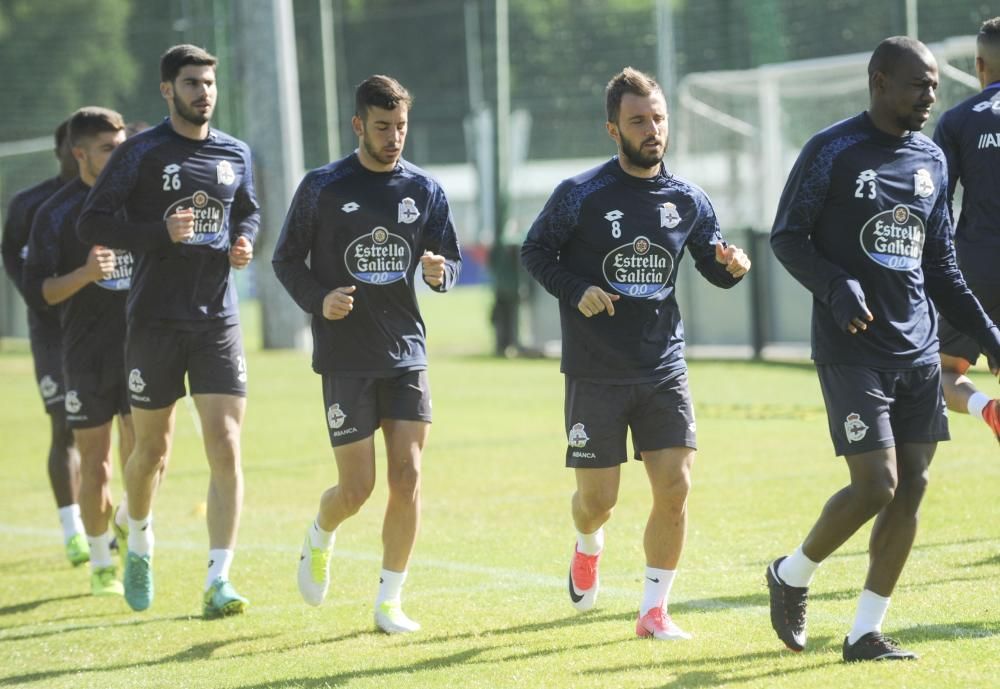 Última sesión antes de medirse al Espanyol