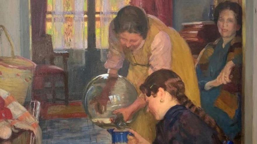 Un viaje en el tiempo a través de la pintura de Barrau y Roca en Santa Eulària