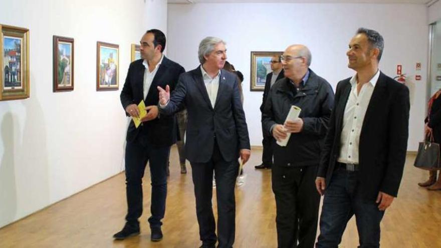 Gran acogida de la exposición de Manuel Barrios en Braganza