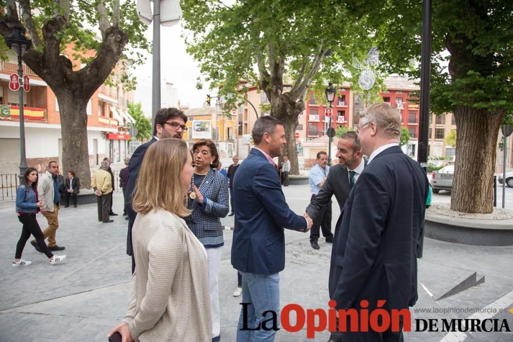 Visita de Markku Markkula a Caravaca